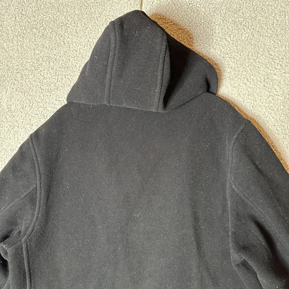 Vintage Orvis Womens M Duffle‎ Coat Wool Cashmere Plaid Lined Toggle England - Picture 13 of 16